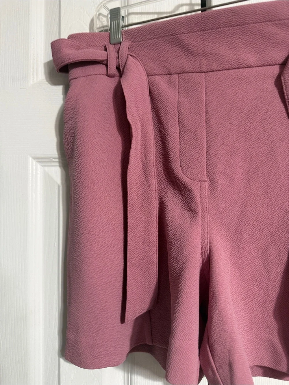 Maurices NWT dusty rose shorts size LARGE